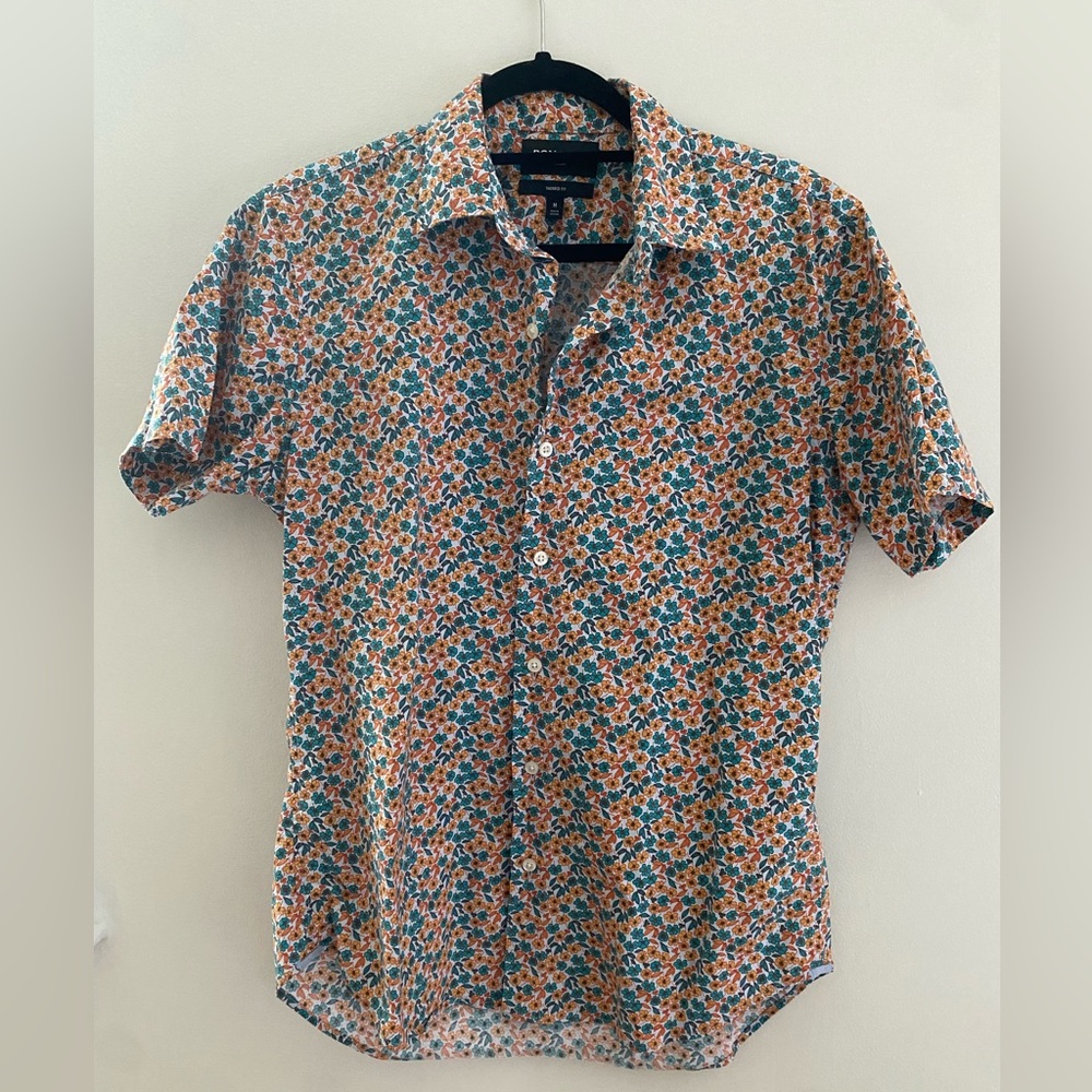 Bonobos short sleeve floral button up